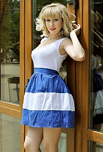 Ukrainian mail order bride Julia from Kherson with blonde hair and blue eye color - image 5