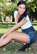Ukrainian mail order bride Albina from Lugansk with black hair and green eye color - image 4