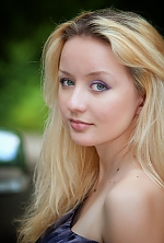 Ukrainian mail order bride Kseniya from Lugansk with blonde hair and blue eye color - image 4