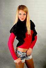 Ukrainian mail order bride Anastasia from Nikolaev with blonde hair and blue eye color - image 4