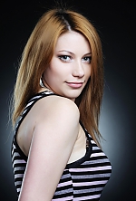 Ukrainian mail order bride Yulya from Nikolaev with red hair and green eye color - image 3
