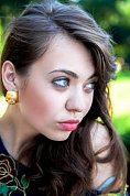 Ukrainian girl Ekaterina,20 years old with grey eyes and dark brown hair.