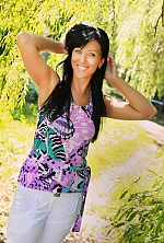 Ukrainian mail order bride Elena from Poltava with black hair and grey eye color - image 3