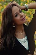 Ukrainian girl Anna,23 years old with green eyes and light brown hair.