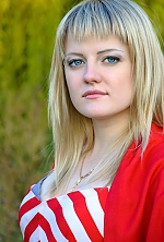 Ukrainian mail order bride Svetlana from Kharkov with blonde hair and blue eye color - image 2