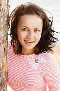 Ukrainian girl Margarita,20 years old with green eyes and dark brown hair.