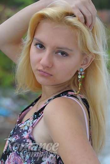 Ukrainian mail order bride Viktoria from Nikolaev with blonde hair and brown eye color - image 1