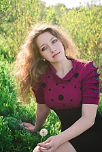 Ukrainian mail order bride Nastia from Nikolaev with light brown hair and green eye color - image 2
