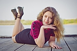 Ukrainian mail order bride Nastia from Nikolaev with light brown hair and green eye color - image 3