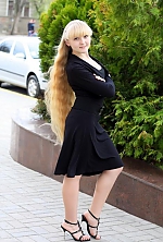 Ukrainian mail order bride Aleksandra from Nikolaev with blonde hair and blue eye color - image 4