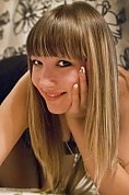 Ukrainian girl Kristina,19 years old with green eyes and black hair.