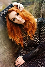 Ukrainian mail order bride Anna from Kiev with red hair and green eye color - image 4