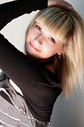 Ukrainian girl Tatiana,20 years old with green eyes and light brown hair.