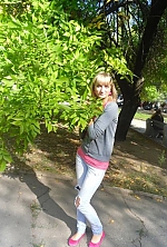 Ukrainian mail order bride Yulia from Nikolaev with blonde hair and green eye color - image 3
