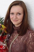 Ukrainian girl Ekaterina,19 years old with green eyes and light brown hair.