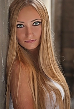 Ukrainian mail order bride Nastya from Stakhanov with blonde hair and green eye color - image 3