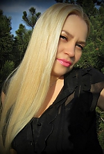Ukrainian mail order bride Elena from Nikolaev with blonde hair and blue eye color - image 3