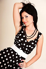 Ukrainian mail order bride Anna from Nikolaev with black hair and grey eye color - image 2