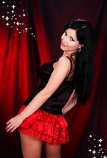 Ukrainian mail order bride Anna from Nikolaev with black hair and grey eye color - image 3