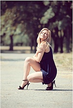 Ukrainian mail order bride Yuliya from Dnipro with blonde hair and grey eye color - image 2