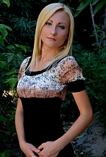 Ukrainian mail order bride Yulia from Nikolaev with blonde hair and blue eye color - image 4