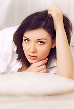 Ukrainian mail order bride Tatiana from Donetsk with brunette hair and green eye color - image 5