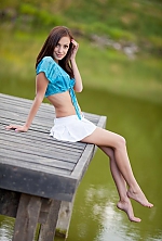 Ukrainian mail order bride Diana from Poltava with black hair and brown eye color - image 5