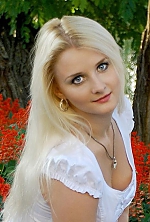 Ukrainian mail order bride Vladislava from Nikolaev with blonde hair and blue eye color - image 9