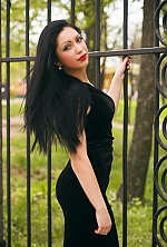 Ukrainian mail order bride Anastasia from Nikopol with black hair and blue eye color - image 2