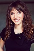 Ukrainian girl Alla,24 years old with blue eyes and light brown hair.