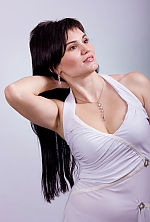 Ukrainian mail order bride Elena from Nikolaev with black hair and green eye color - image 5