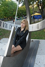 Ukrainian mail order bride Elena from Nikolaev with blonde hair and blue eye color - image 4