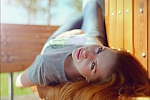 Ukrainian mail order bride Irina from Donetsk with red hair and green eye color - image 2