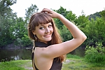 Ukrainian mail order bride Anna from Poltava with brunette hair and green eye color - image 3