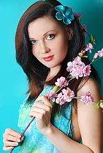 Ukrainian mail order bride Natalia from Kharkov with brunette hair and green eye color - image 4