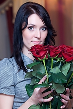 Ukrainian mail order bride Katherine from Kiev with brunette hair and green eye color - image 4