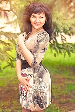 Ukrainian mail order bride Elena from Donetsk with light brown hair and brown eye color - image 4