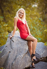 Ukrainian mail order bride Julia from Nikolaev with blonde hair and green eye color - image 3