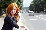 Ukrainian mail order bride Larisa from Kiev with red hair and blue eye color - image 12
