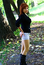Ukrainian mail order bride Larisa from Kiev with red hair and blue eye color - image 6