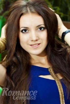 Ukrainian girl Anastasia,18 years old with brown eyes and dark brown hair.