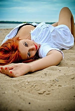 Ukrainian mail order bride Liliya from Dnipro with red hair and green eye color - image 7