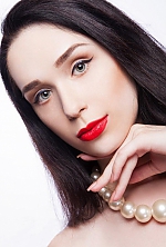 Ukrainian mail order bride Yana from Dnipro with brunette hair and grey eye color - image 3