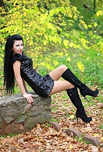 Ukrainian mail order bride Zhanna from Nikolaev with black hair and brown eye color - image 4