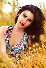 Ukrainian mail order bride Inna from Marganec with black hair and blue eye color - image 3