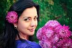 Ukrainian mail order bride Marina from Rovno with black hair and green eye color - image 3