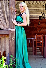 Ukrainian mail order bride Lyudmila from Poltava with blonde hair and green eye color - image 6