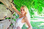 Ukrainian mail order bride Lyudmila from Poltava with blonde hair and green eye color - image 3