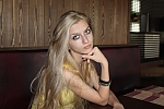 Ukrainian mail order bride Nino from Moskow with blonde hair and green eye color - image 5