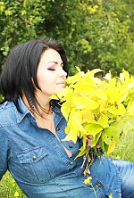Ukrainian mail order bride Elena from Sevastopol with black hair and green eye color - image 5